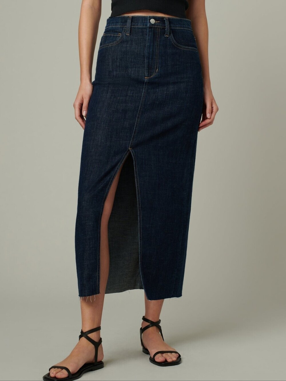Nwt! Joe's Denim Out Of Control The EVA Maxi Skirt